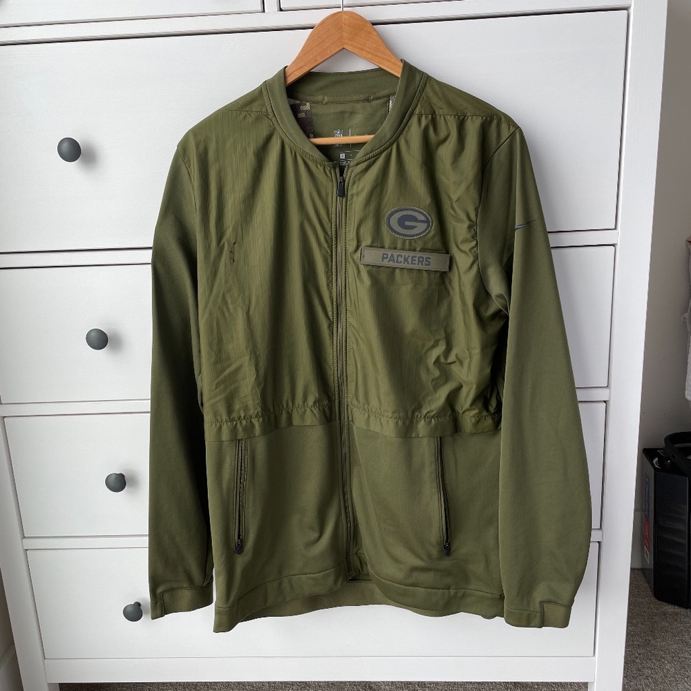 Green Bay Packers Zip Up Jacket